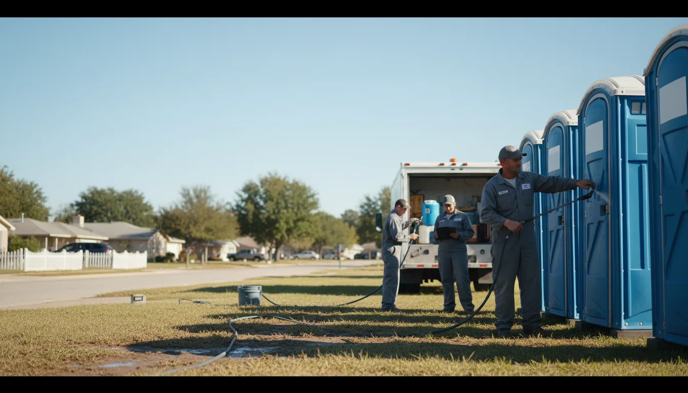 Long-Term Portable Toilet Rental in Emerson, GA near me